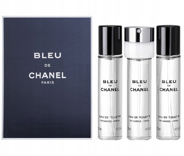 Chanel Bleu de Chanel Refill eau de toilette for men 3x 20ml (insert)