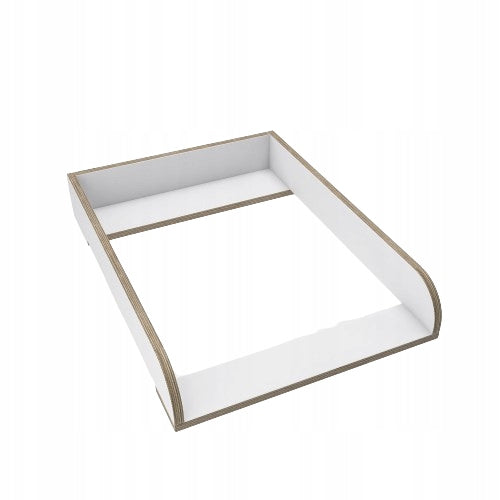 Changing Table Dresser Cover Malm 48cm IKEA 72x54 White Plywood Rounded
