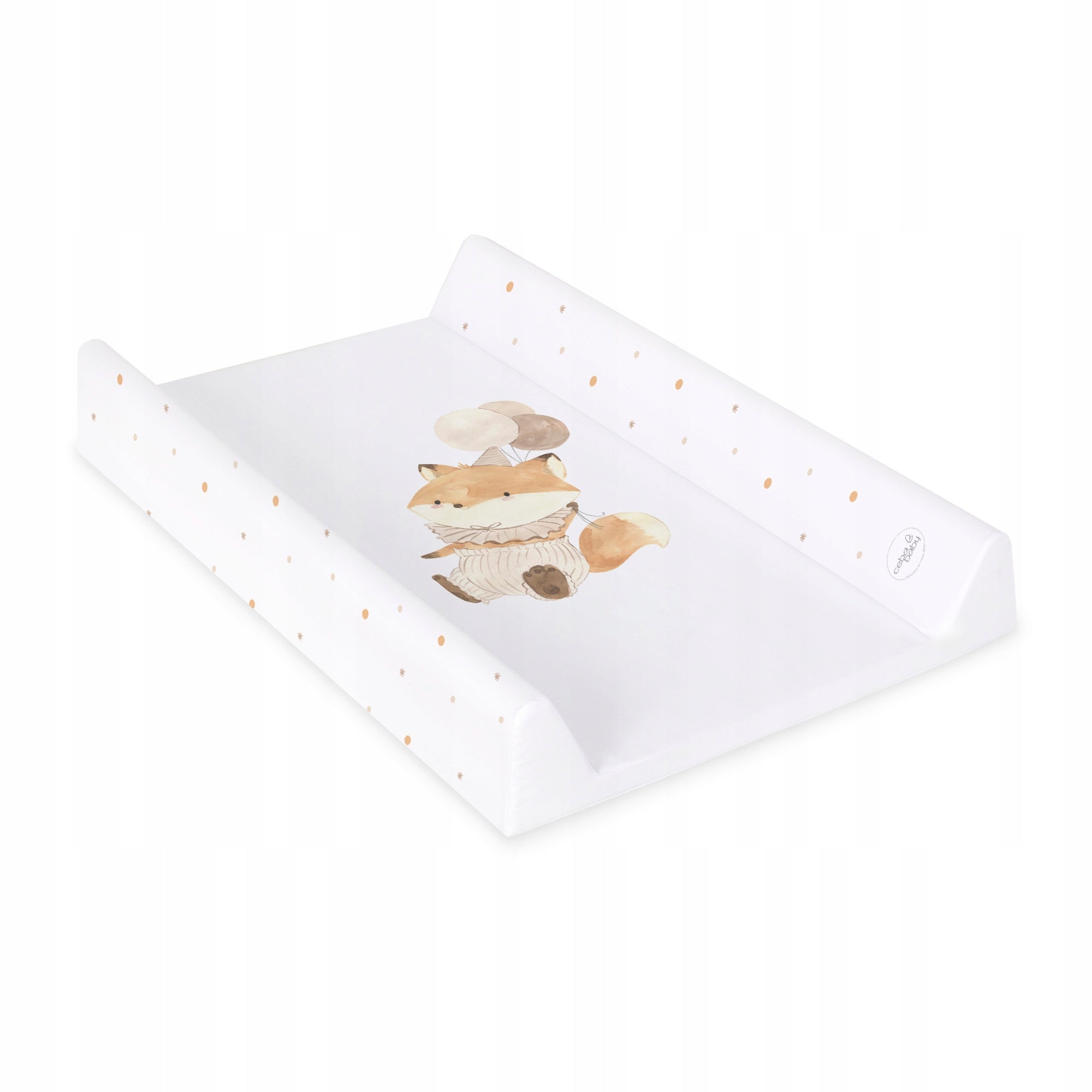 Changing Table Rigid Hard Ceba 50x70 cm Ultra Light Fox with Balloon Packaging status original