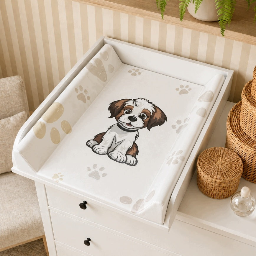 Changing Table Soft Dresser Cover 70x50 Beige Dog Changing Mat Packaging status original