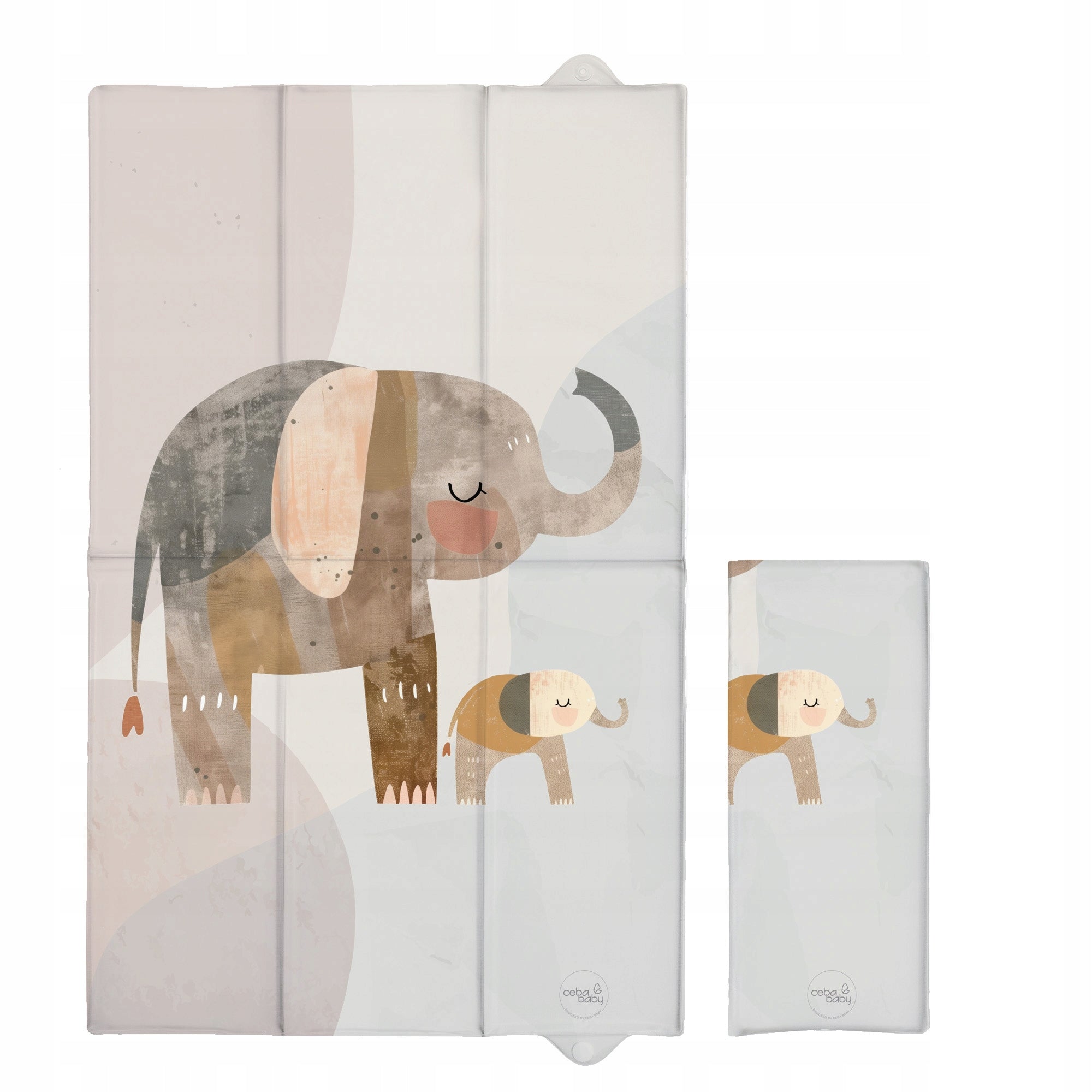 Changing mat 50x80 Ceba baby Elephant Family