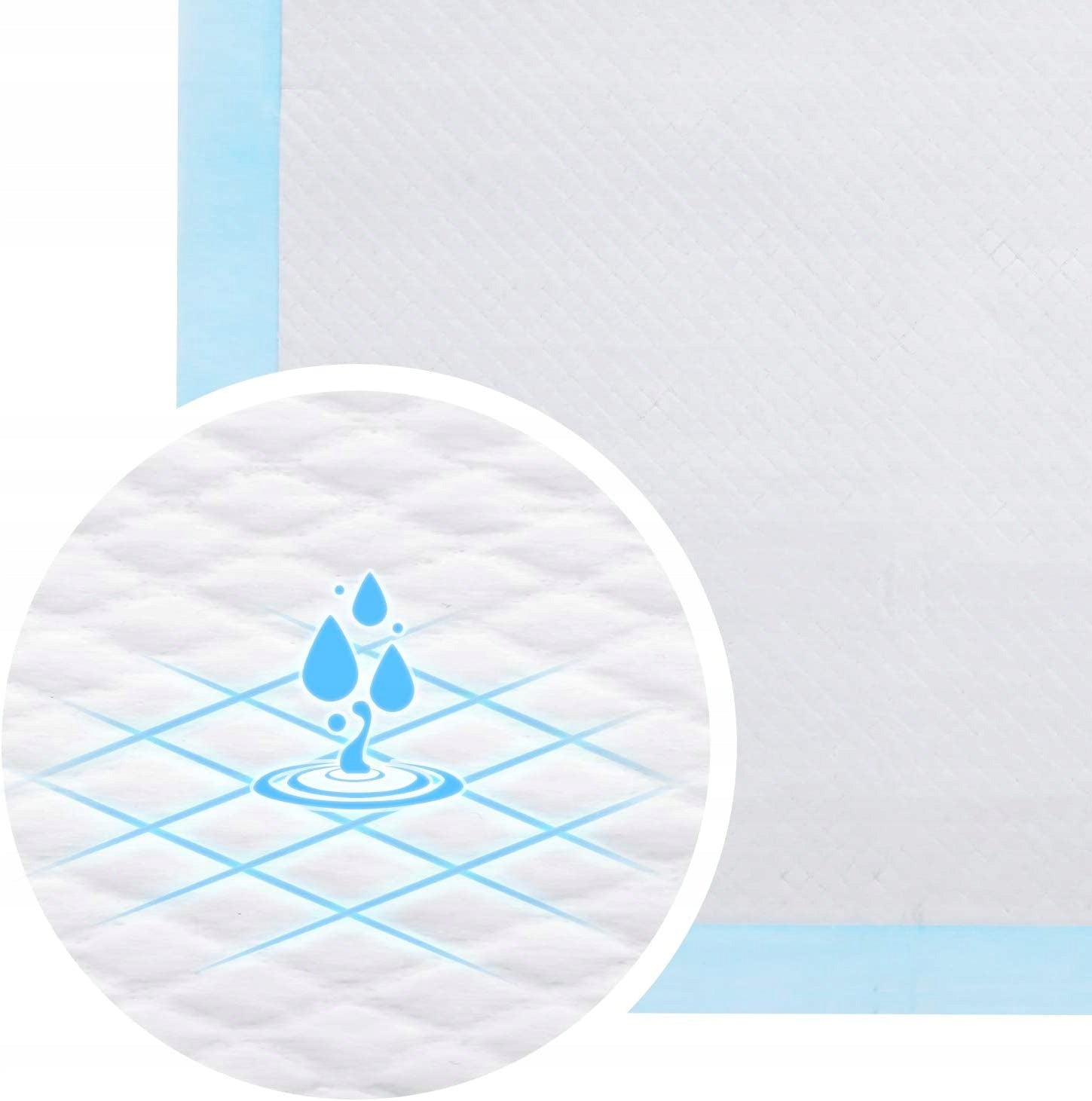 Changing pad SensePads 40 x 60 cm ABSORBENT thick STRONG 100 pcs. Medical device yes