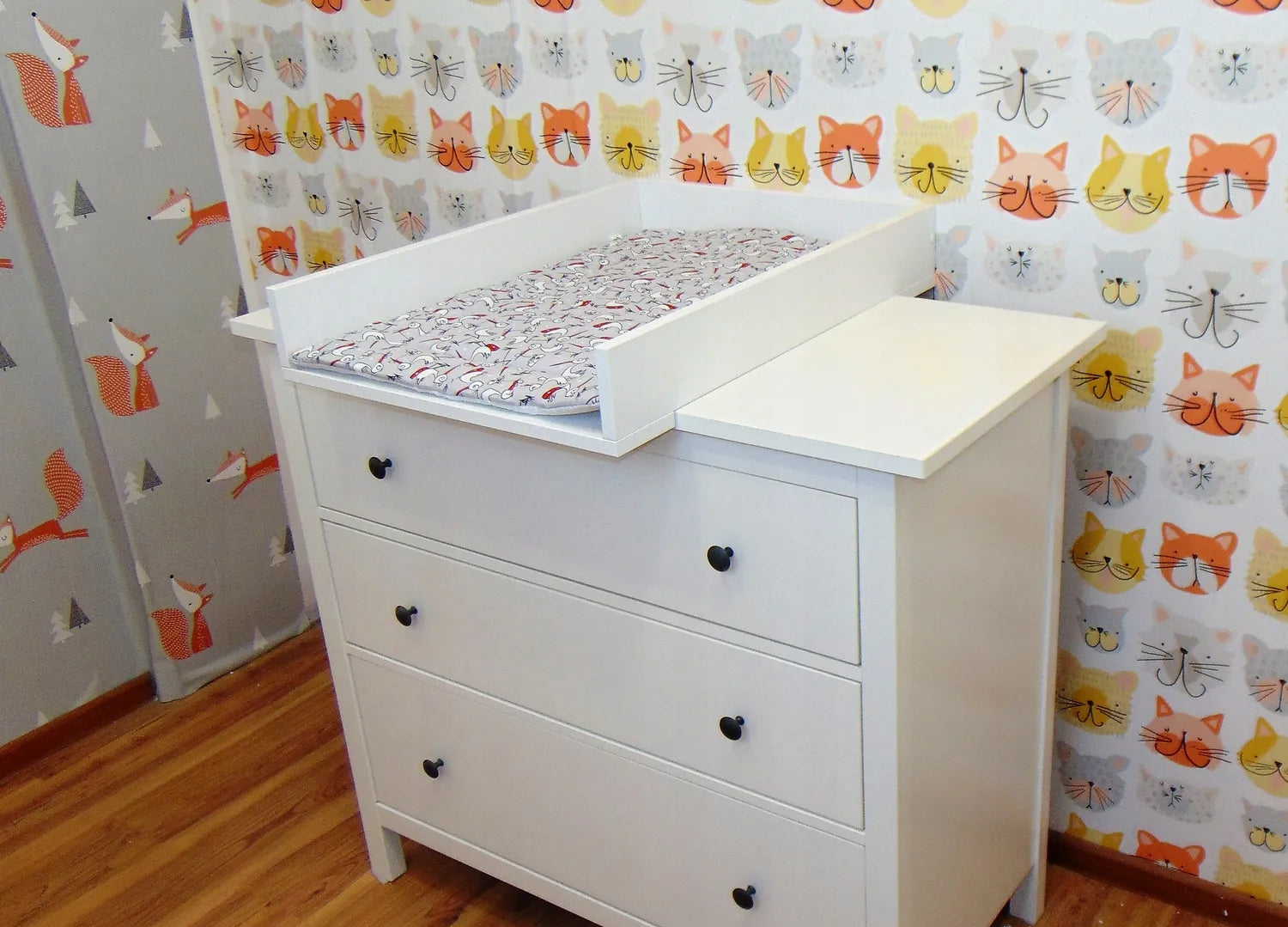 Changing pad for chest of drawers Hemnes 70x50cm straight sides Manufacturer code KHP-50