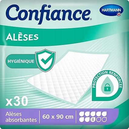 Changing pad in patches Hartmann 90 cm x 60 cm 30 pcs.