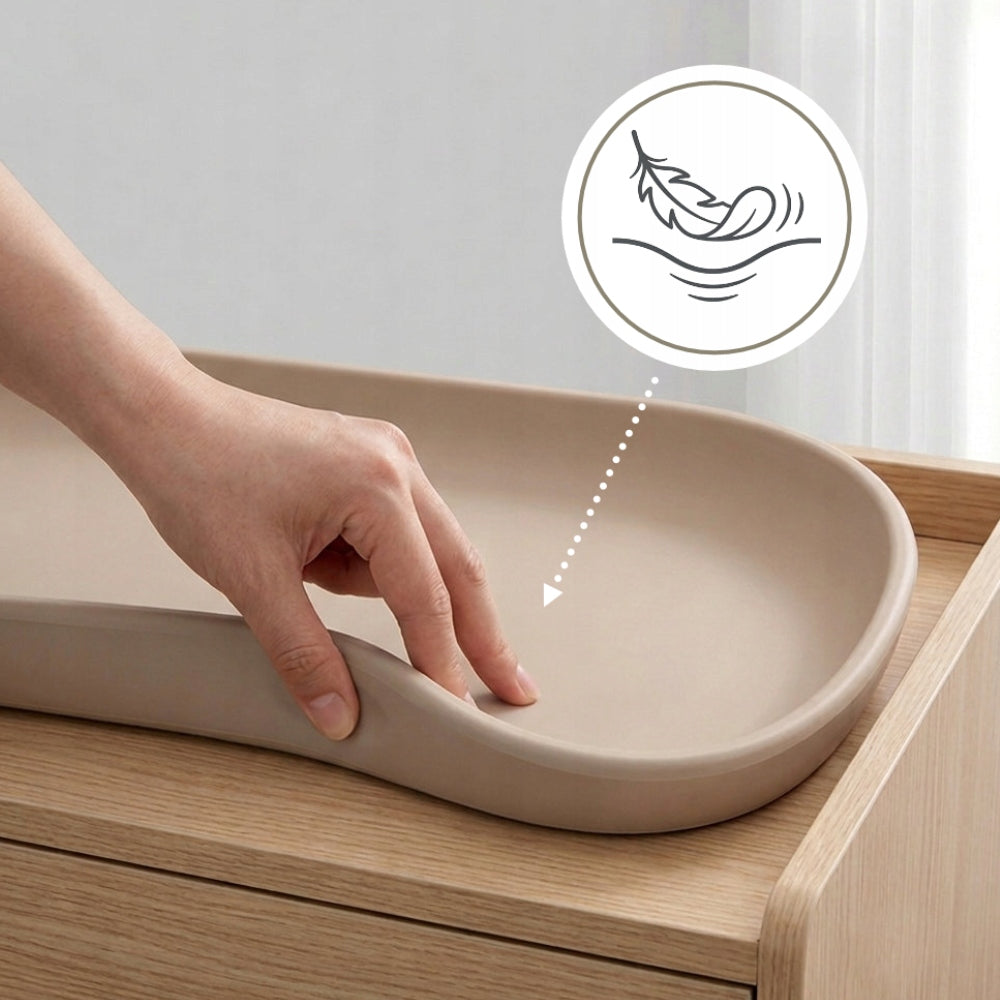 Changing table foam soft stable Changing mat Cappuccino beige taupe Manufacturer code 5904100071876