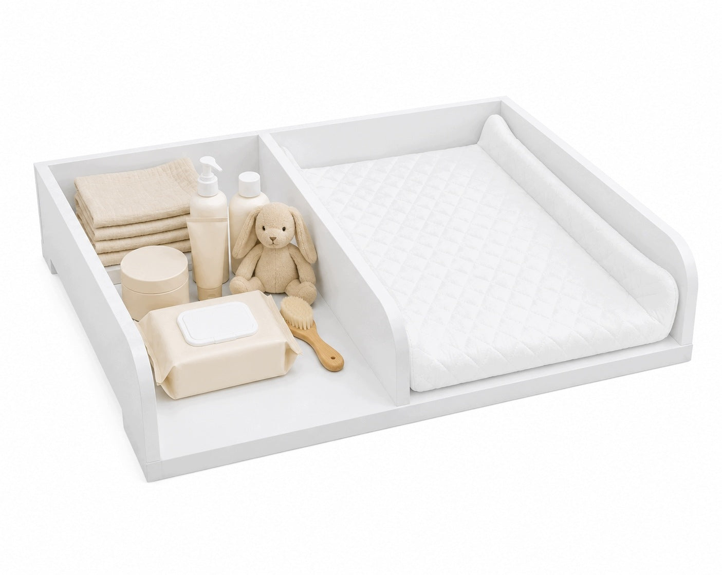 Changing table for cot chest of drawers UNIVERSAL 80x70 cm with compartment