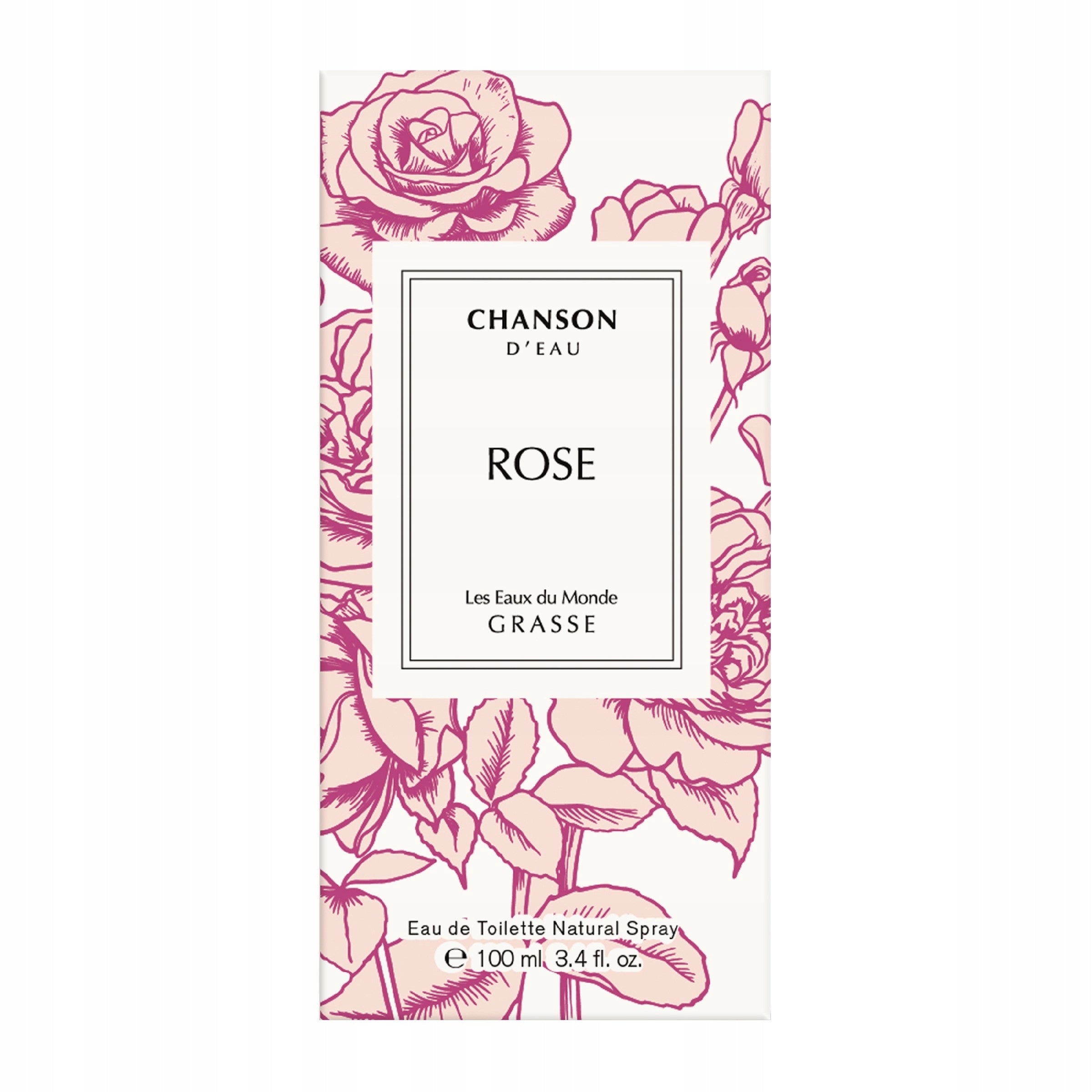Chanson Rose from Grasse eau de toilette for Women 100ml Manufacturer code 3616305629357