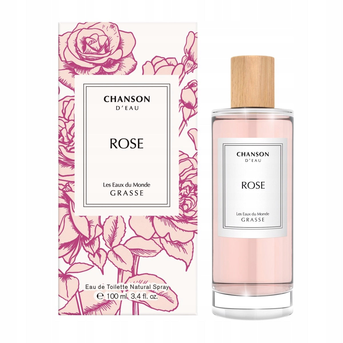 Chanson Rose from Grasse eau de toilette for Women 100ml