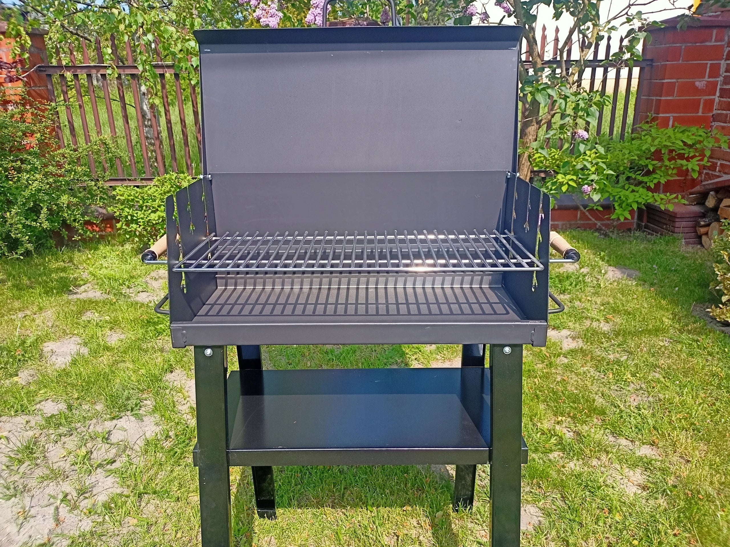 Charcoal Garden Grill Grill depth 32 cm