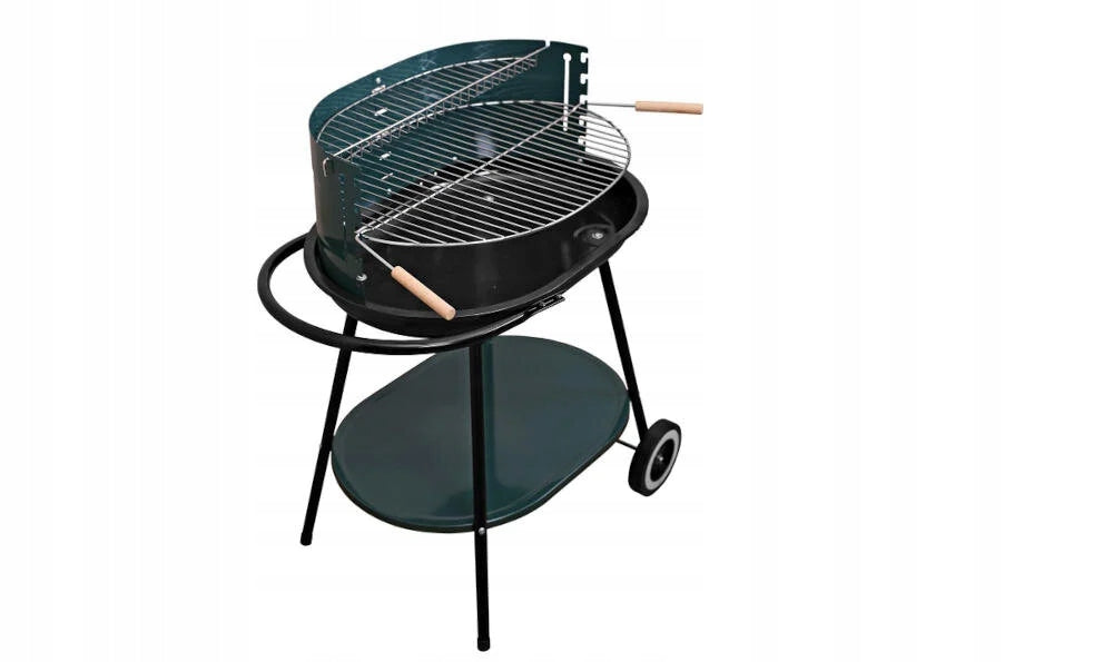 Charcoal grill ACTIVA 19321 grate 55 x 39cm Black Material metal