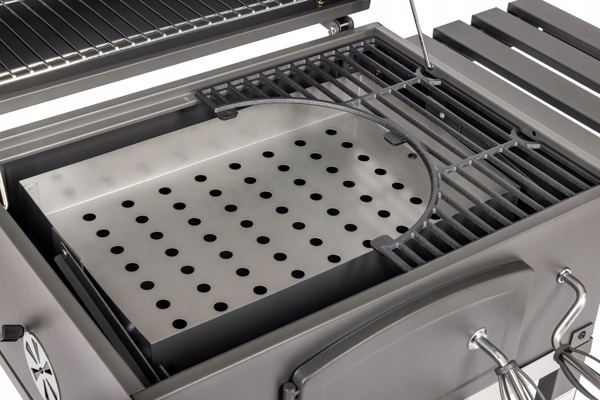 Charcoal grill Activa Angular + cover Activa 57,5x42 cm Grate width 57.5 cm