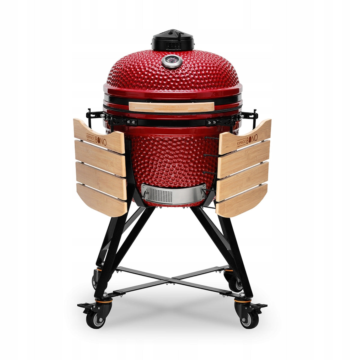 Charcoal grill Kamado Bono 52 cm Media red smokehouse ceramic stove Manufacturer no brand
