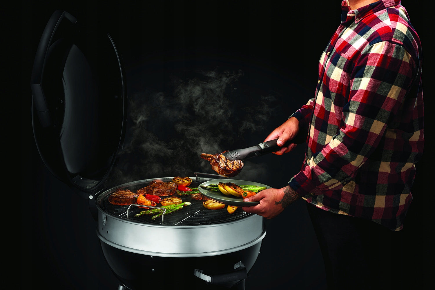 Charcoal grill Napoleon PRO22 Grill depth 72.5 cm