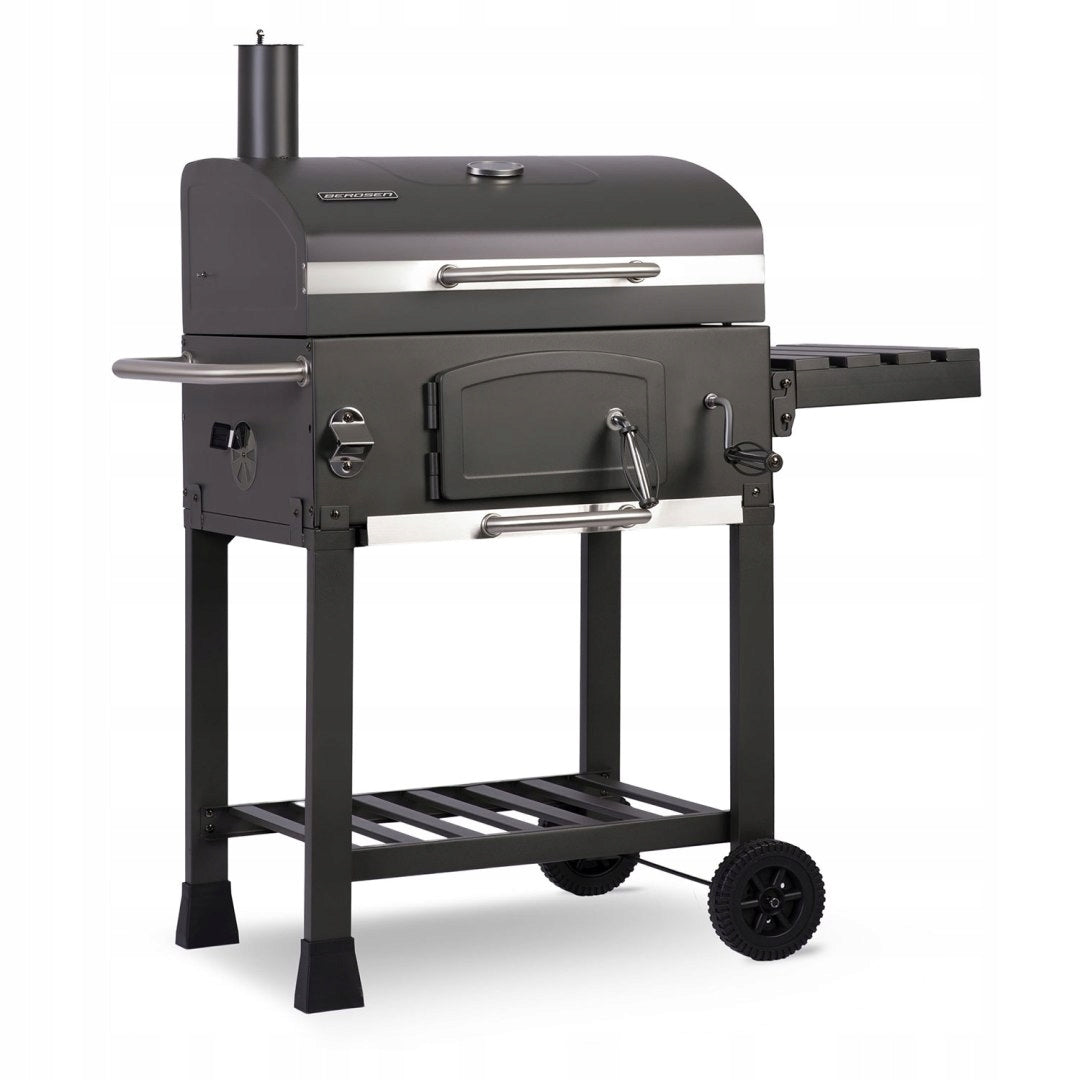 Charcoal grill with cover Berdsen BD-891 black Packaging status original