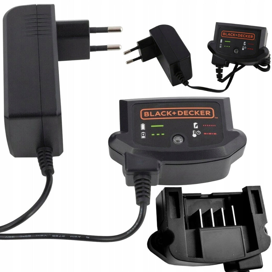 Charger 10.8V / 14.4V / 18V for Li-Ion batteries Black & Decker