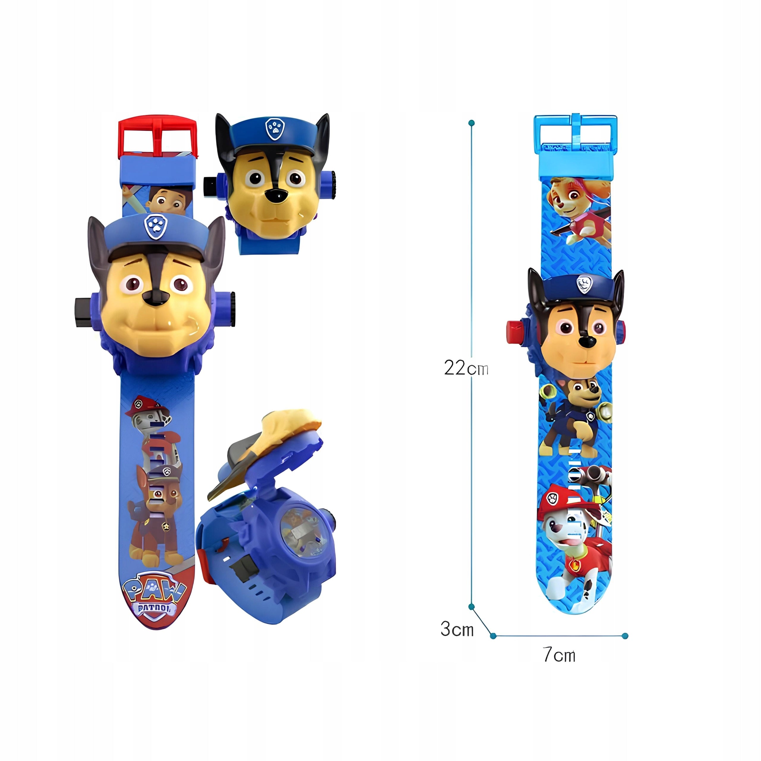 Chase Paw Patrol Children's Watch with Music and LED Functions none