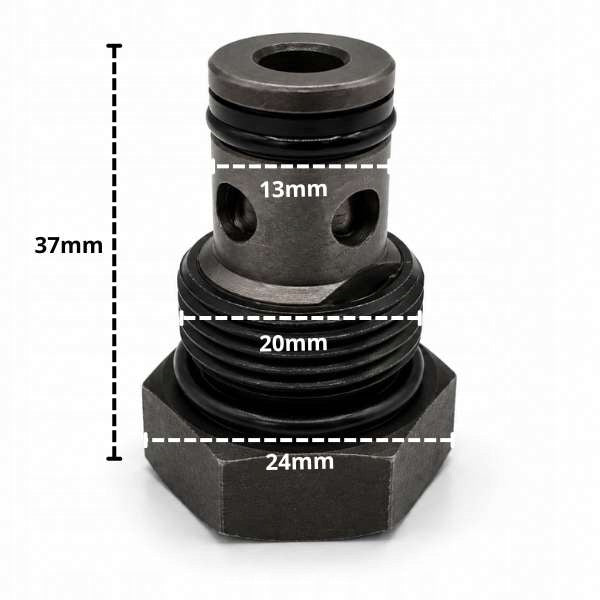 Check valve (thread 20mm) two-column lift Manufacturer code HVR6222.10