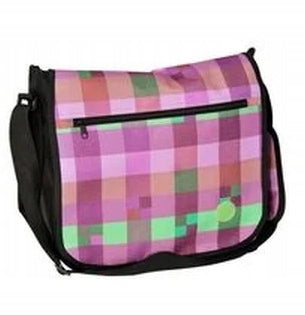 Checkered shoulder bag