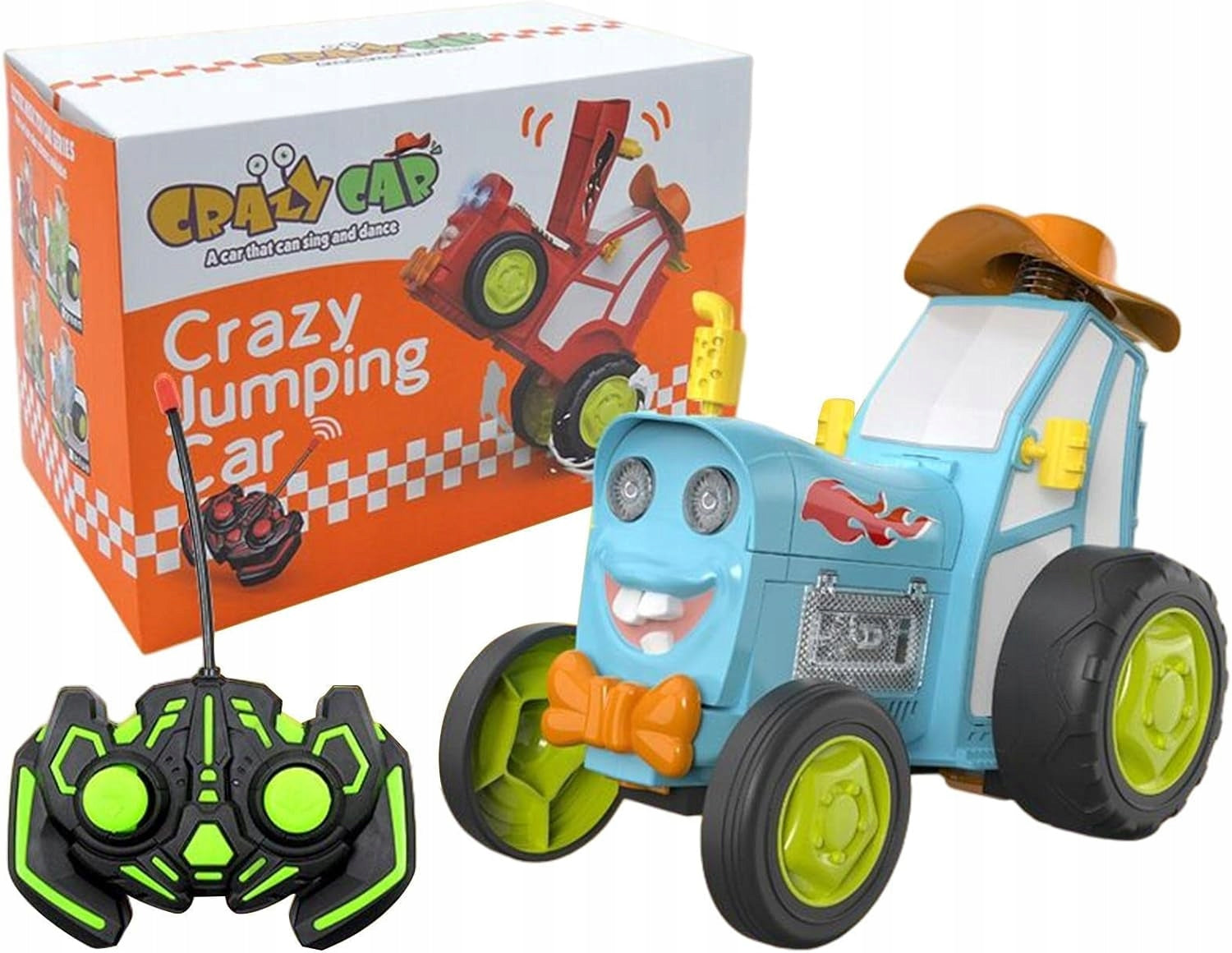 Cheerful Dancing Tractor Remote Controlled RC Scrap Sound Light - Colors Manufacturer code 6927187077080