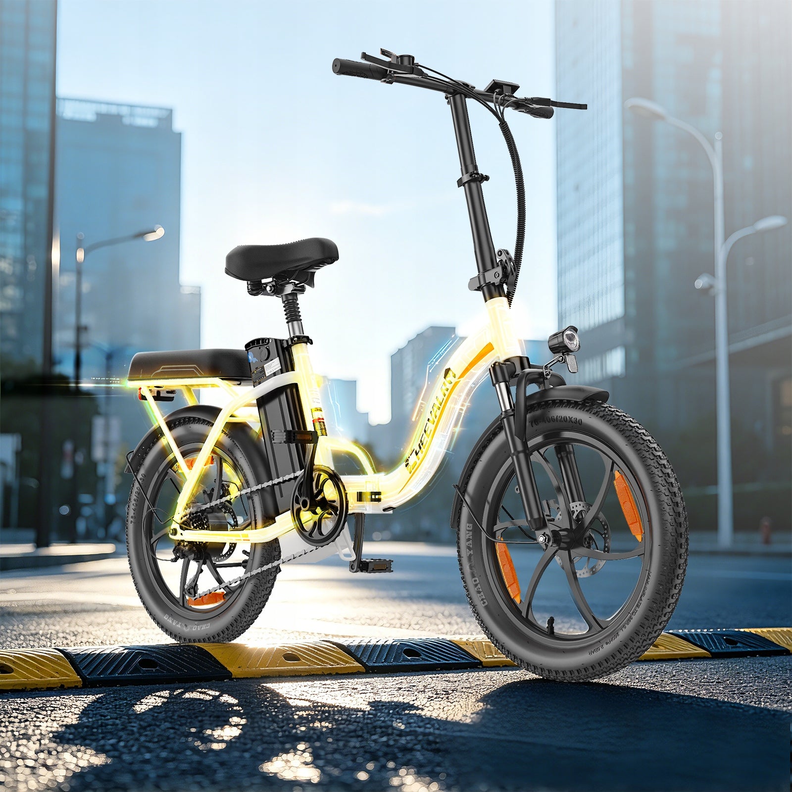 Cheevalry c16-1 2026 Electric Bike Folding City 48V 768WH 100HP 20" Brand Cheevalry