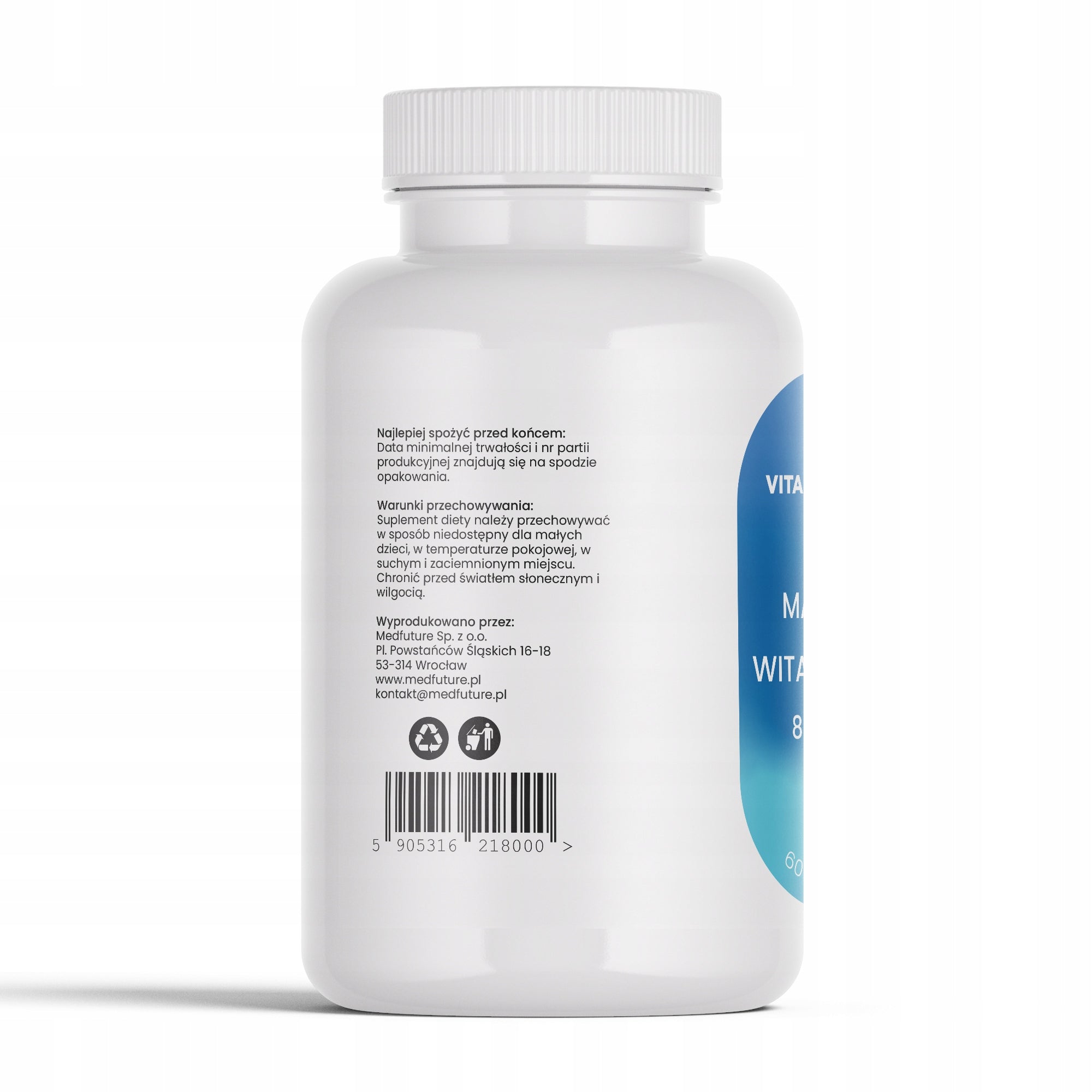 Chelated Magnesium + Vitamin B6 - MUSCLE SPASMS Magnesium Glycinate Form capsules
