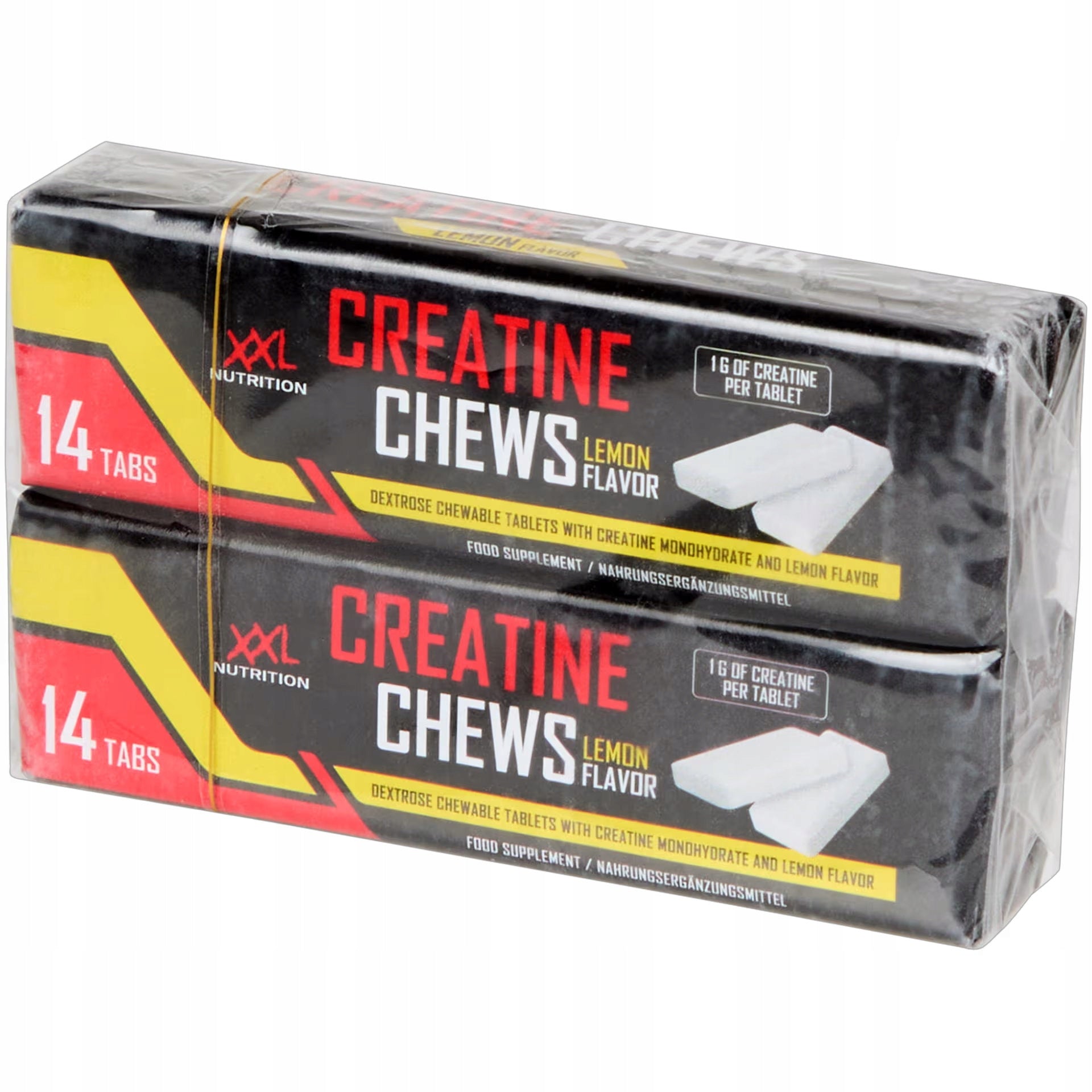 Chewable tablets with creatine XXL Nutrition Lemon 28 pieces