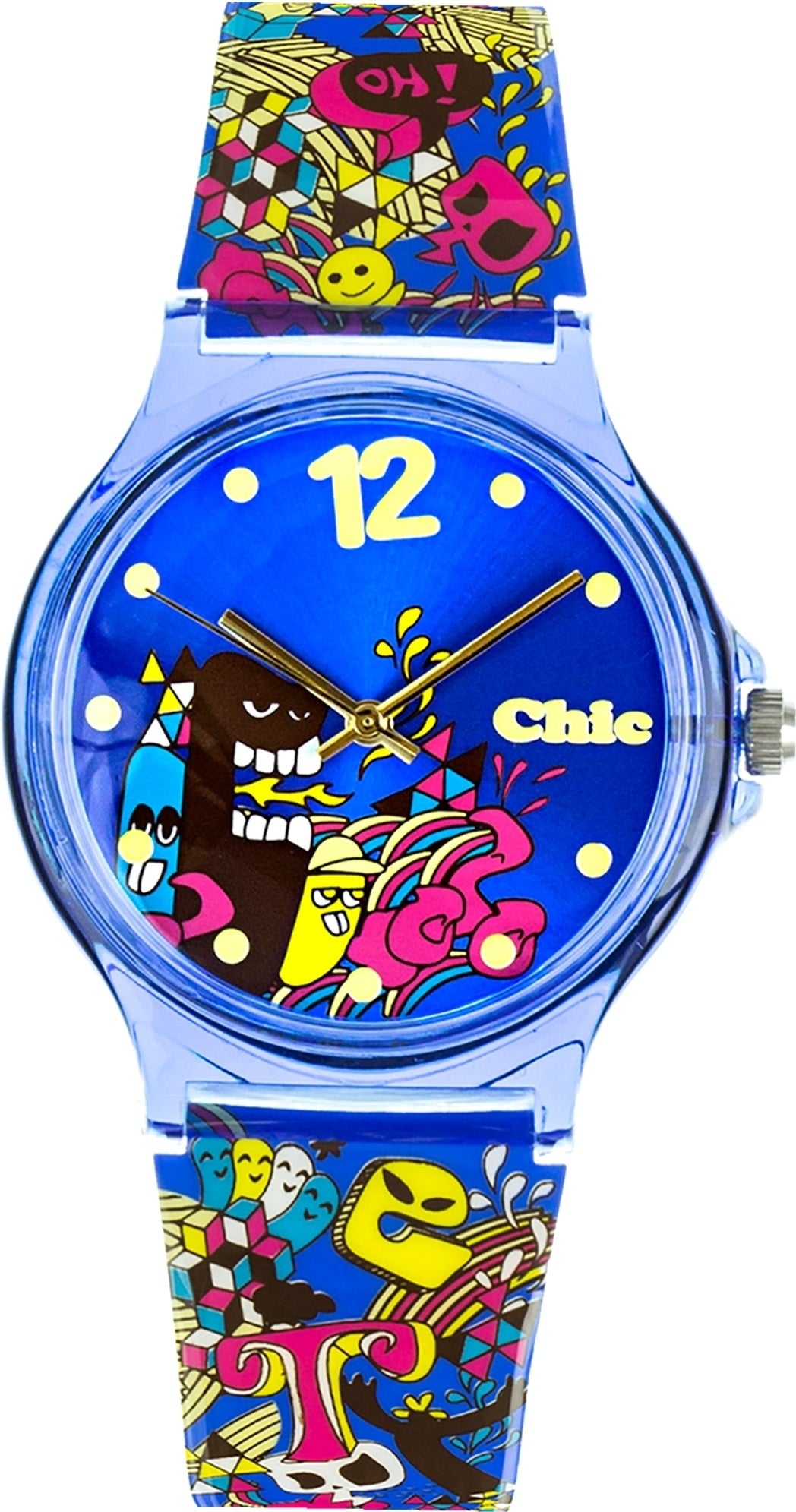 Chic-Watches Ladies Watch Comic-Style Wristwatch Chic Lady-Watches UC007