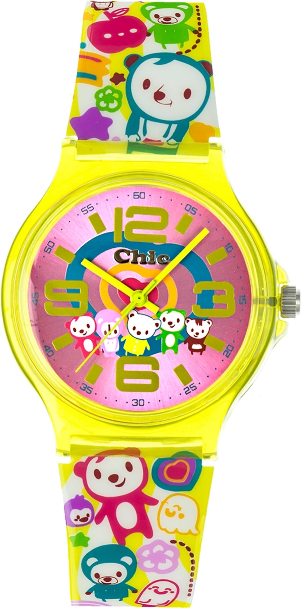 Chic-Watches Ladies Watch Crazy Teddy Wristwatch Chic Lady-Watches UC027