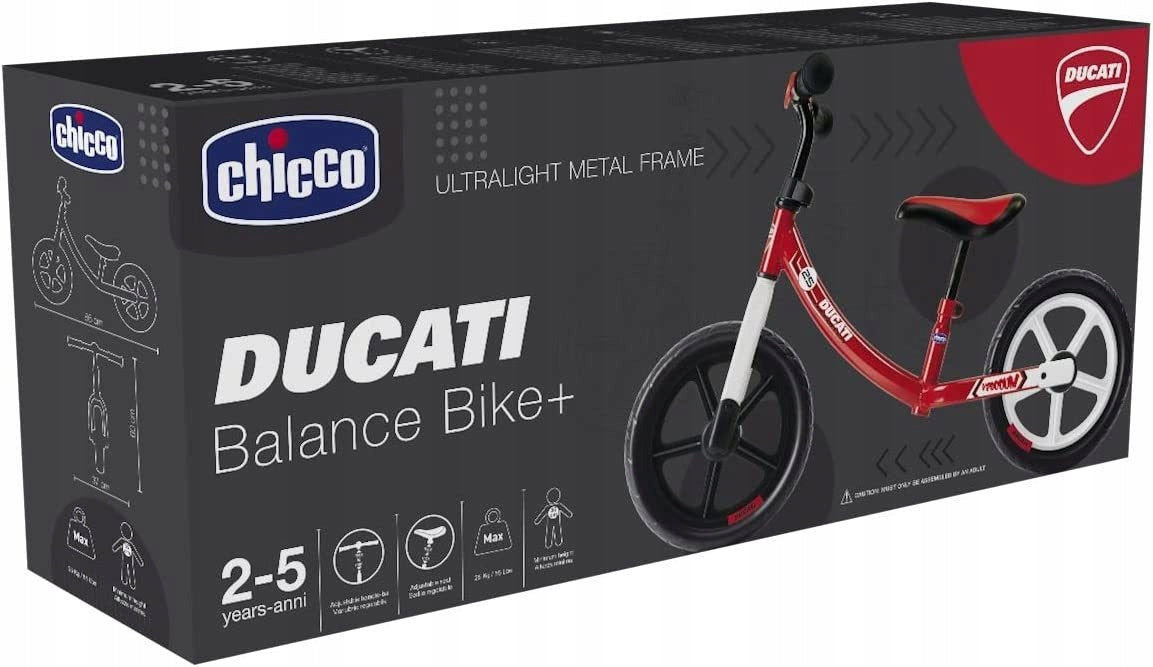 Chicco Ducati balance bike up to 25 kg Brand Chicco
