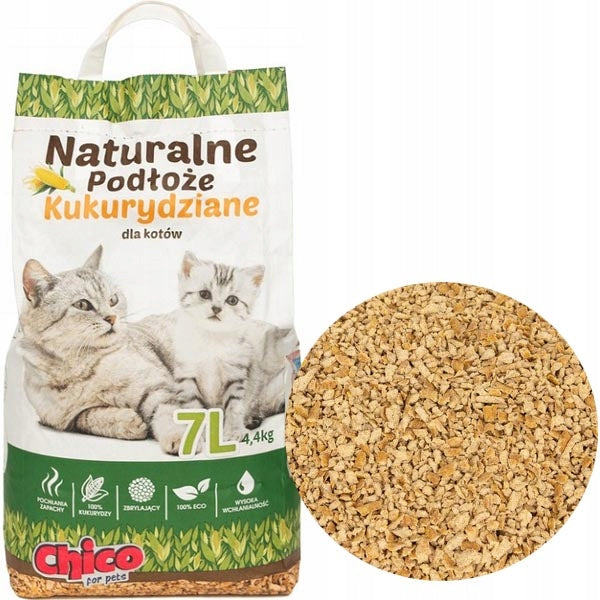 Chico Clumping maize bedding 7 l