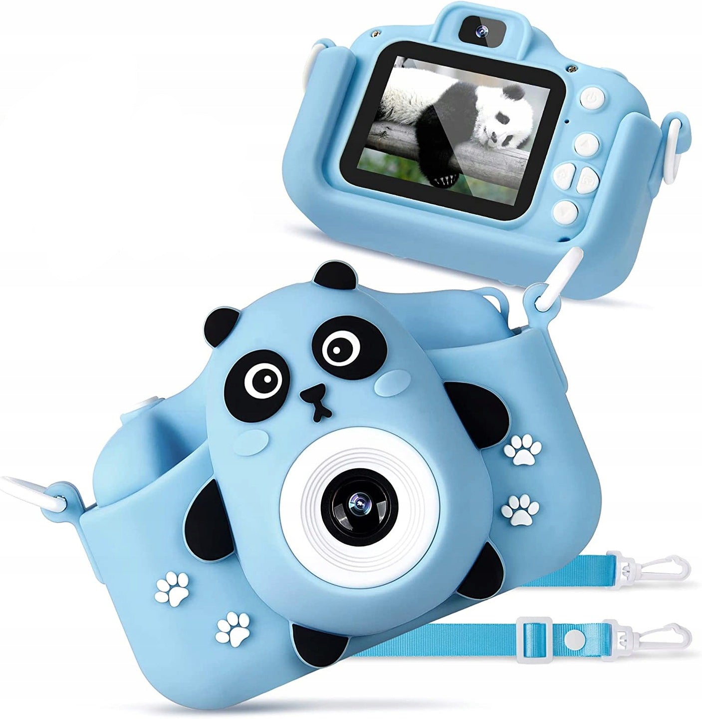 Child Photography BLUE DIGITAL CAMERA FOR KIDS CAMERA GAMES