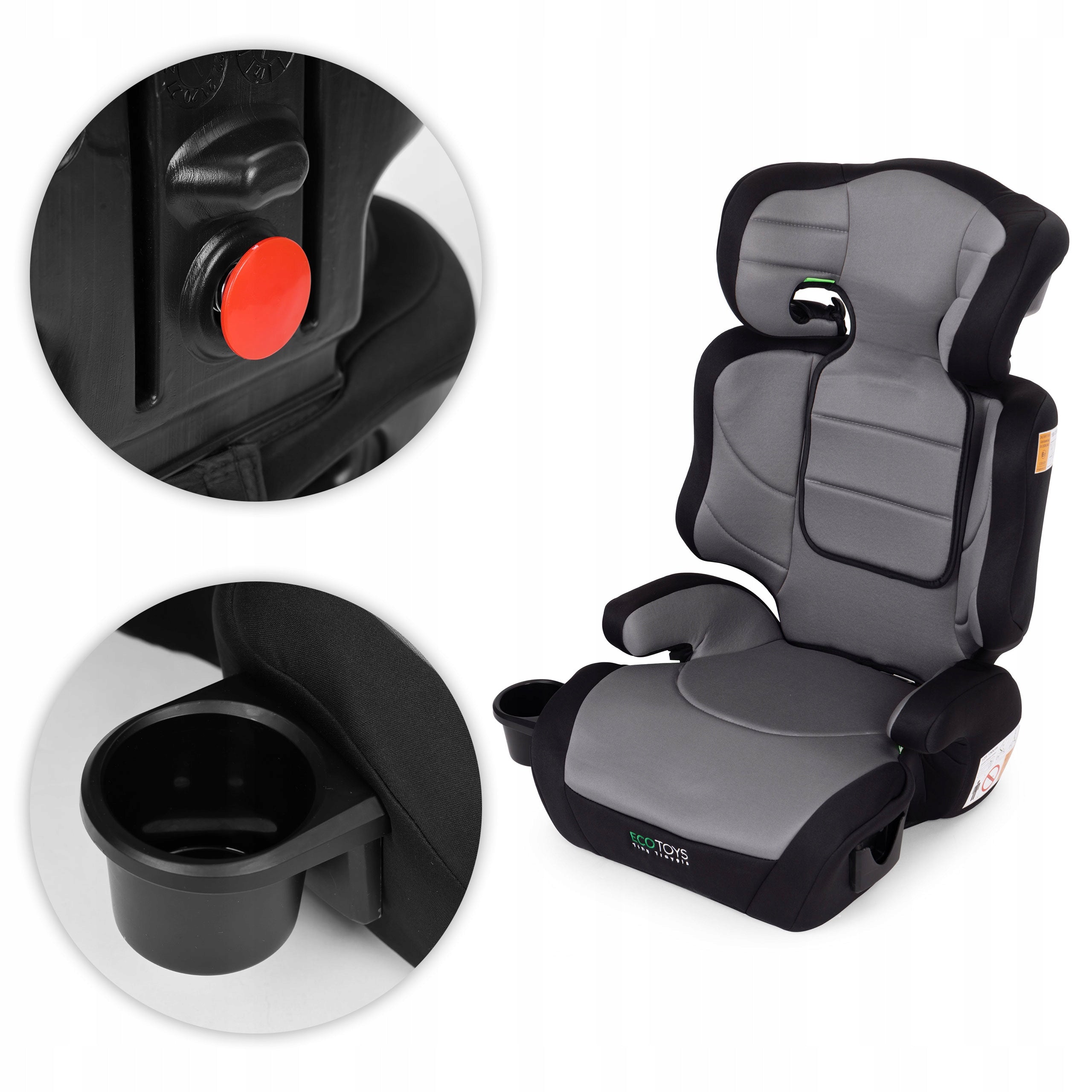 Child car seat 2in1 pad i-SIZE height 100-150 cm... Weight category other