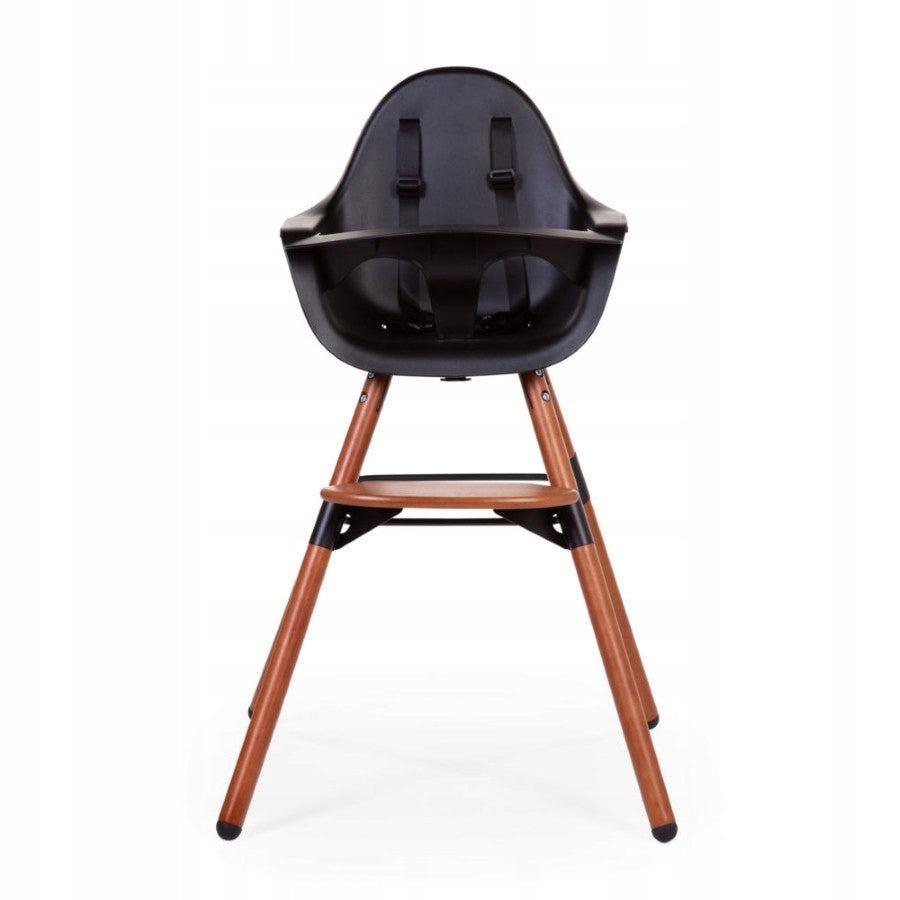 Childhome Evolu 2 Nut/Black Highchair Brand Childhome