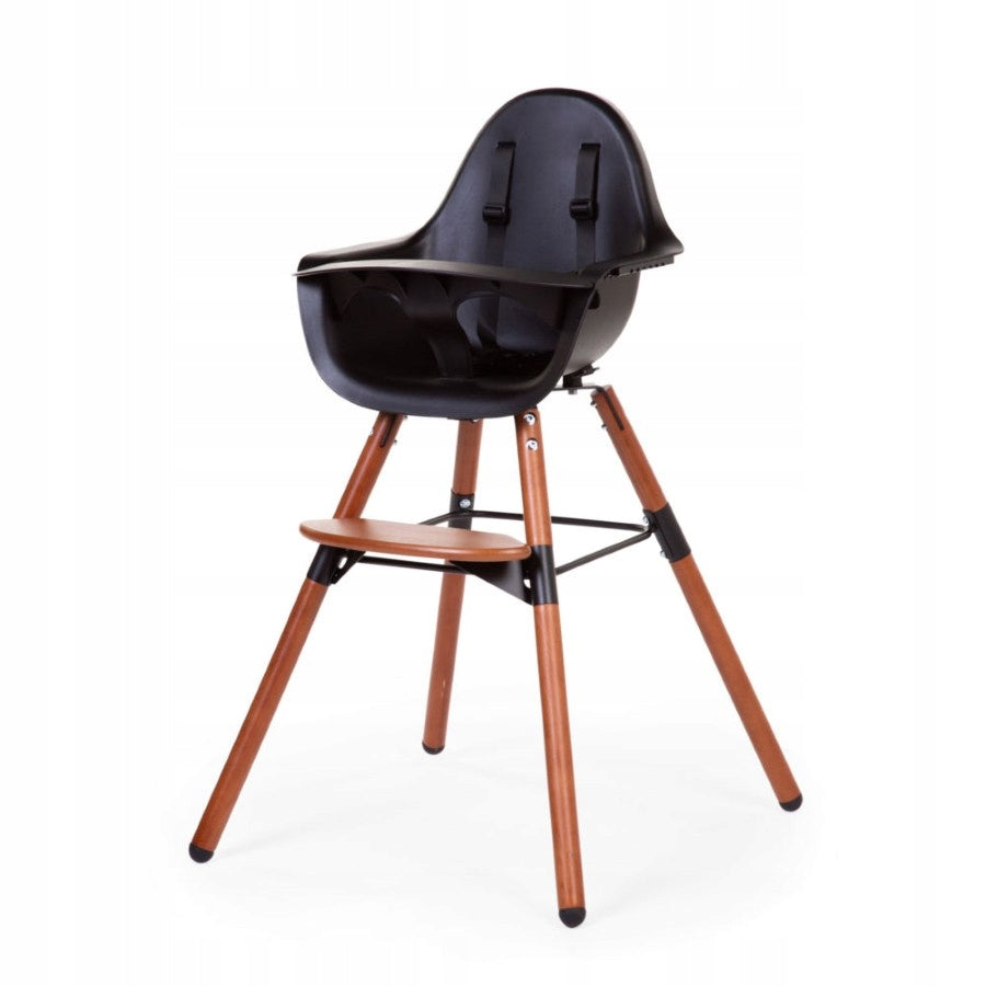 Childhome Evolu 2 Nut/Black Highchair