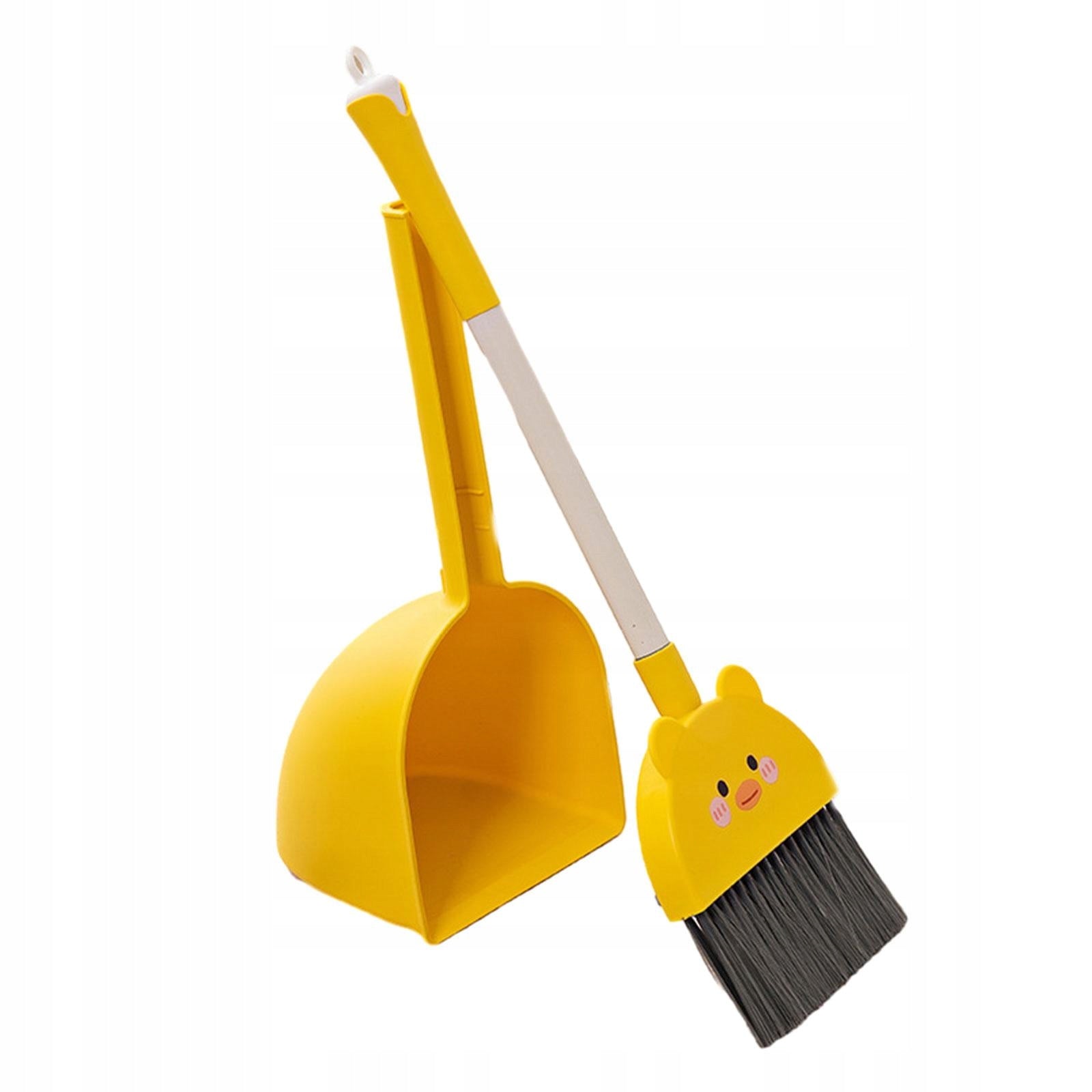 Children's Broom Set, Mini Broom And Dustpan, Realistic Toy, Duck Brand no brand