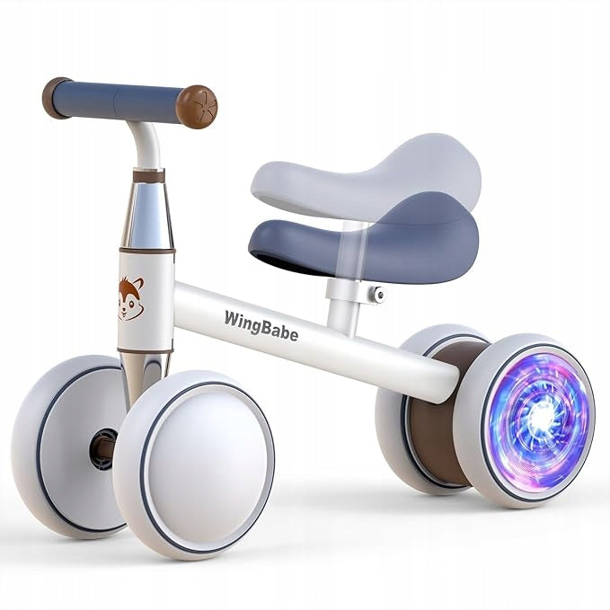 Children's Balance Bike 1-3 Years Glowing Wheels Ride-On Lightweight