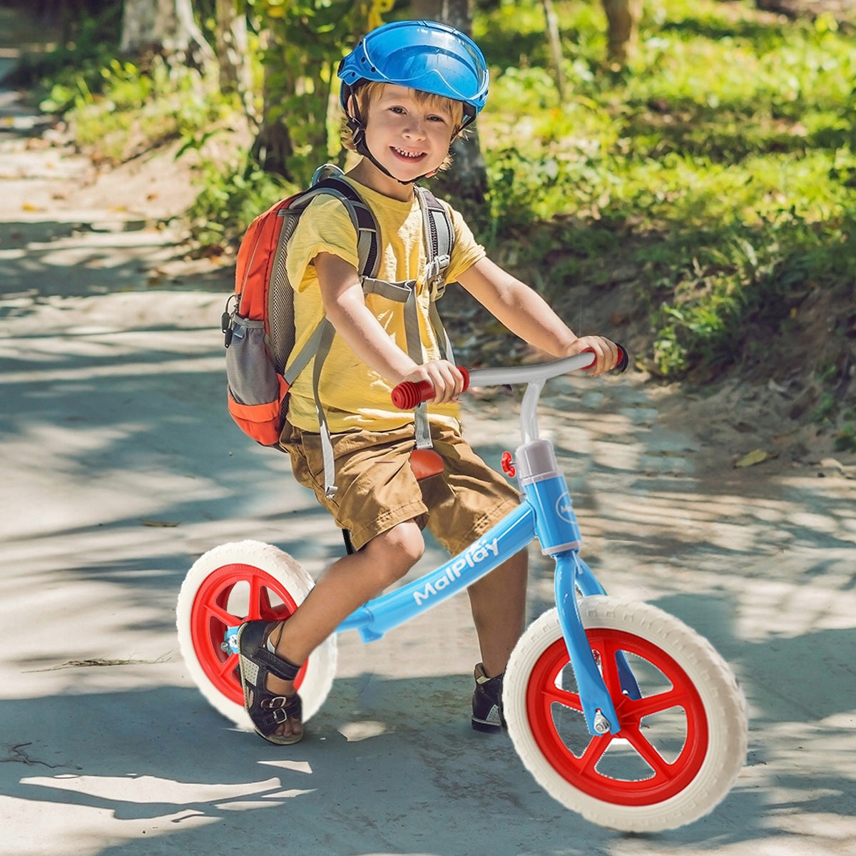 Children's Balance Bike Lightweight Children's Bike Wheels 12'' EVA Adjustable Manufacturer code U414B