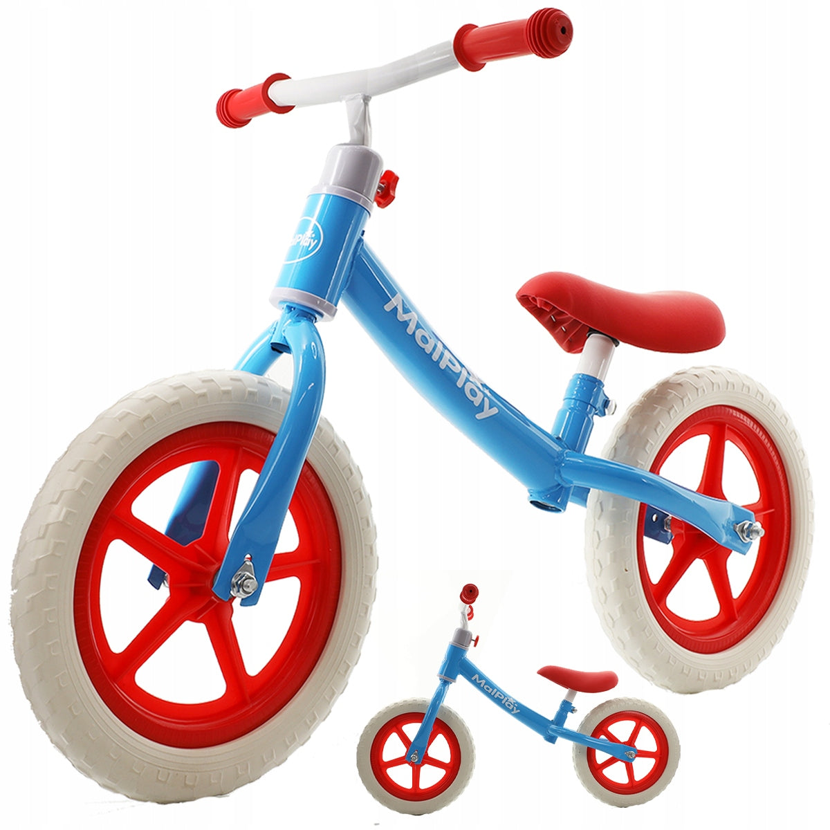 Children's Balance Bike Lightweight Children's Bike Wheels 12'' EVA Adjustable
