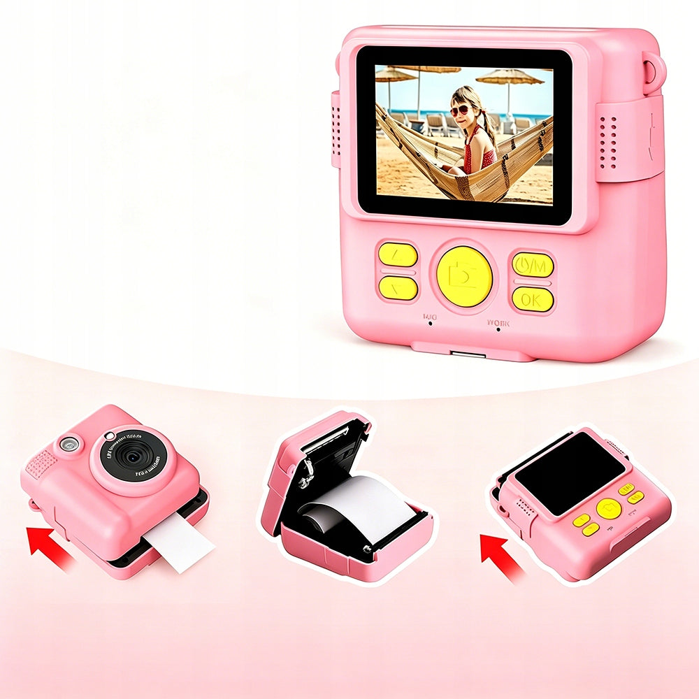 Children's Digital Camera INSTANT with Printer GIFT Model dsy89DS898