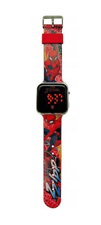 Children's Digital LED Spiderman Electronic Wristwatch for Boy Main pattern other