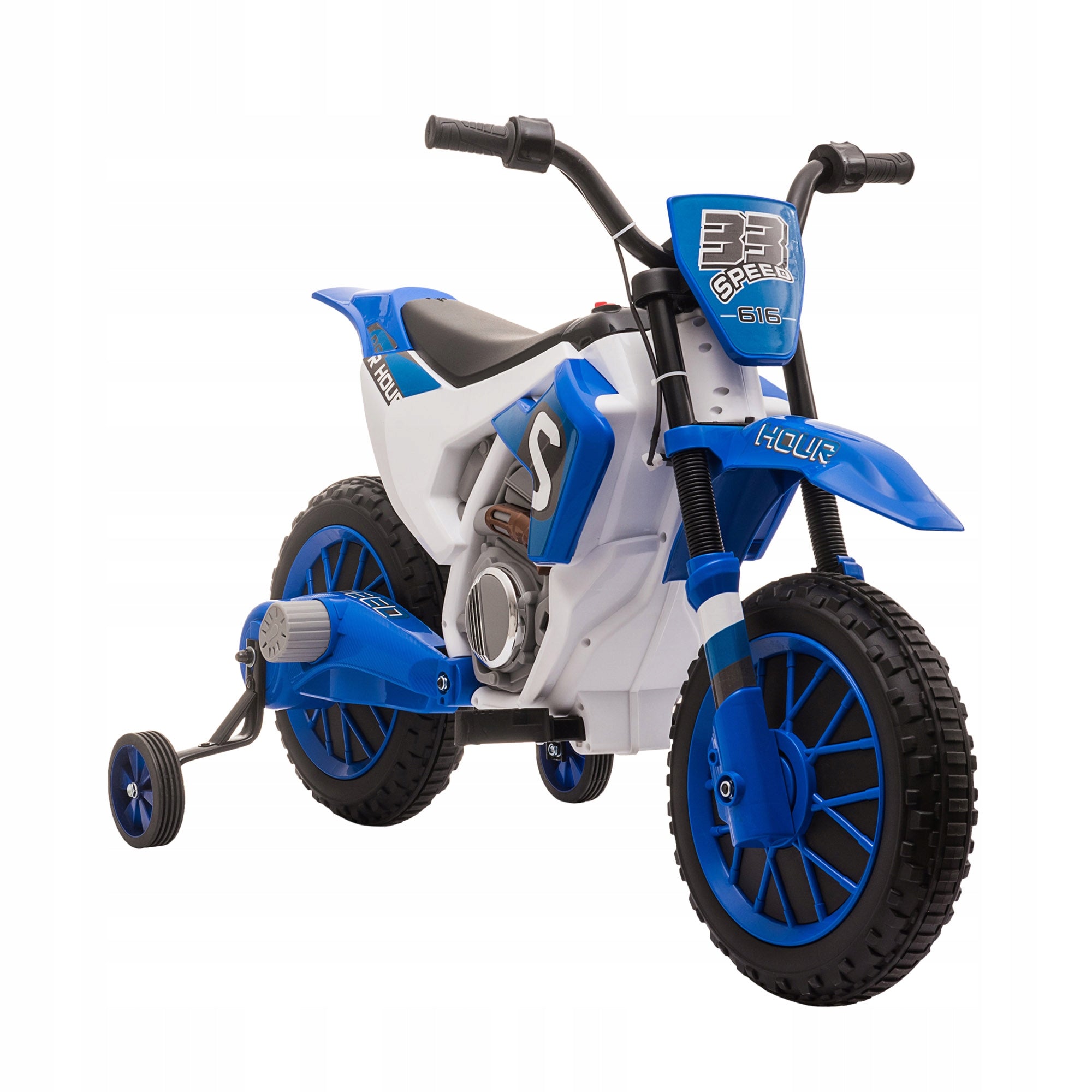 Children's Electric Motorcycle Kids 12V Electric Vehicle Blue