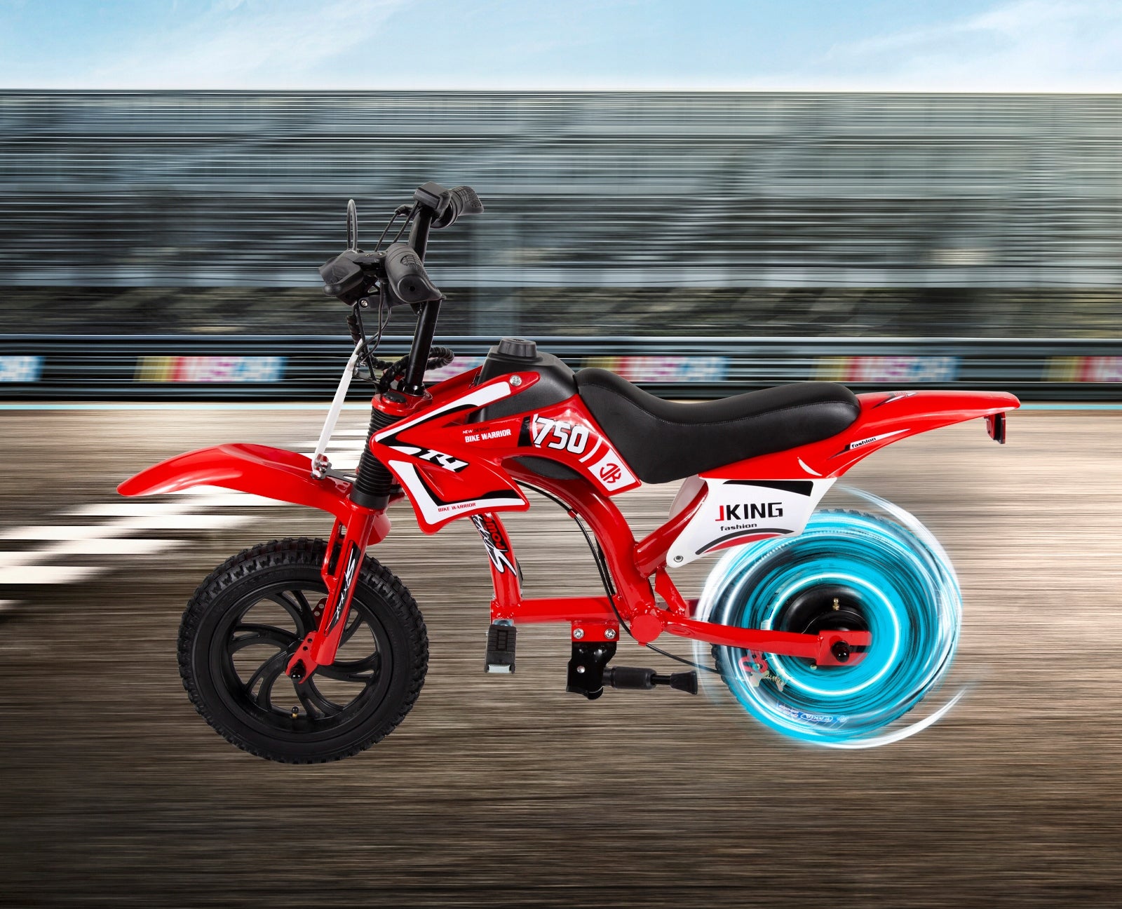 Children's Electric Motorcycle Kids JKING C6 200W 16km/h 25.2V 2600mAh LED Manufacturer code JKING C6 25.2V 2600mAh