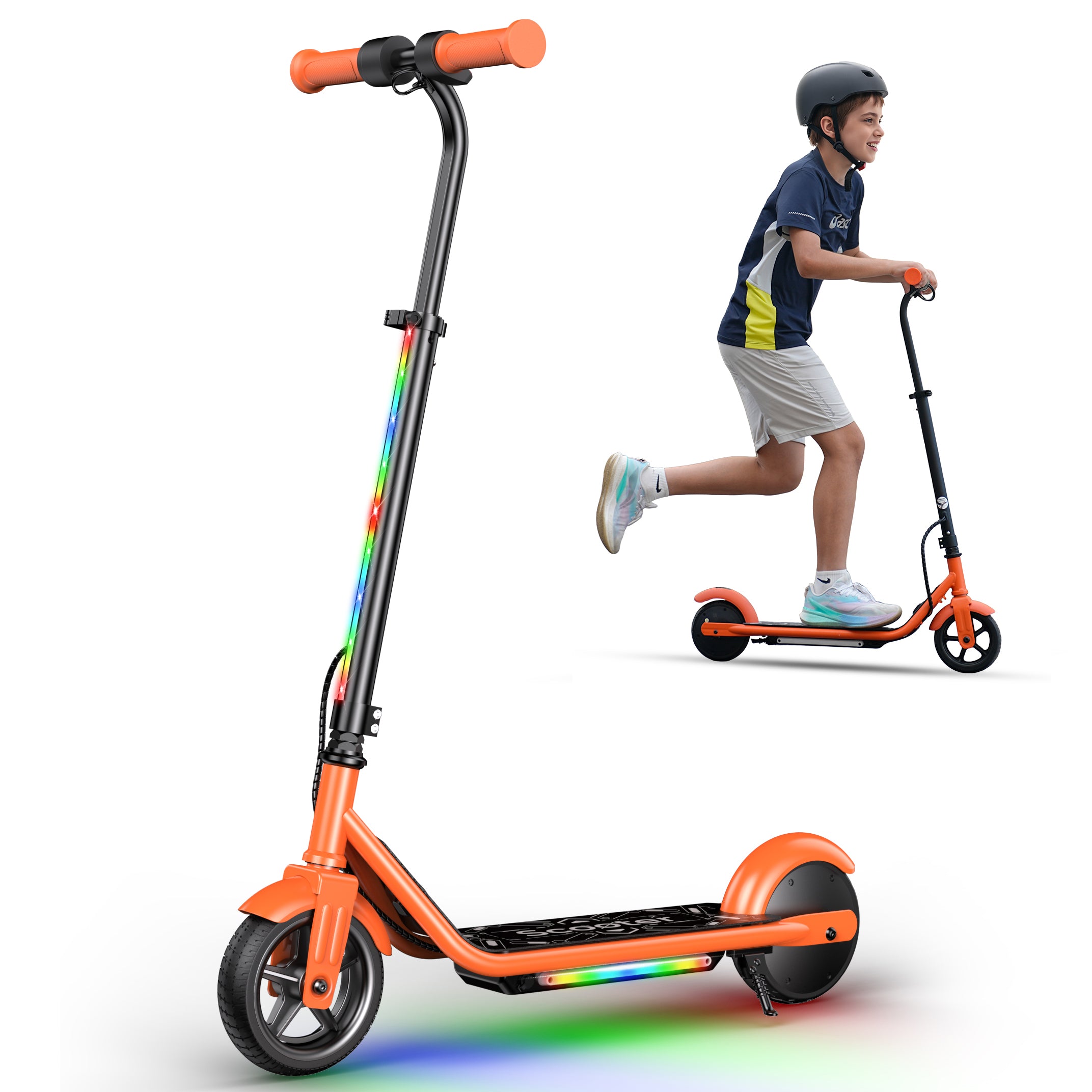 Children's Electric Scooter 150w with Light Cool for Boys Girls