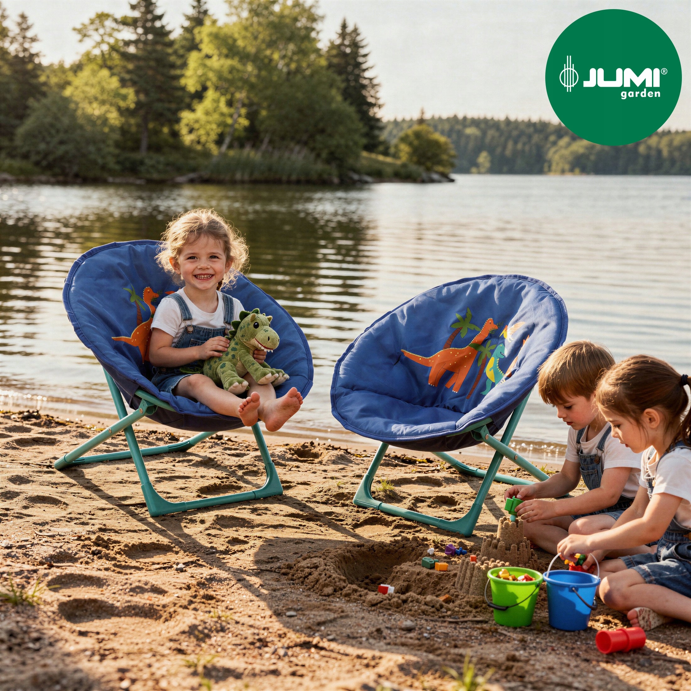 Children's GARDEN CHAIR Picnic Children's Hiking Chair Brand Jumi