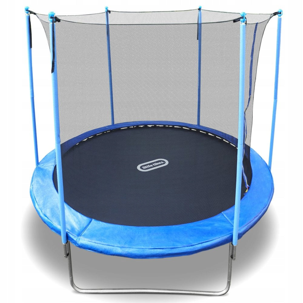 Children's Garden Trampoline 300 cm Large Mesh Square Toys Little Tikes