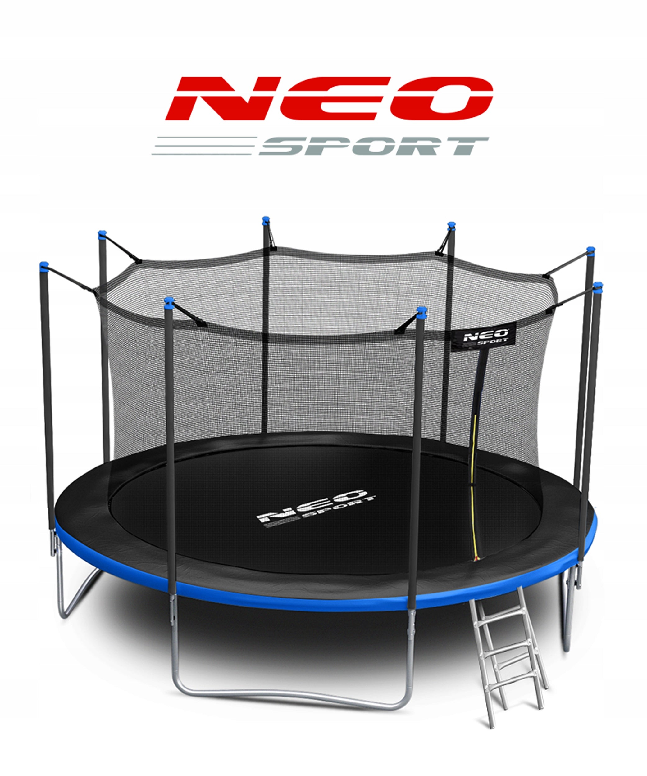 Children's Garden Trampoline With Inner Mesh 465cm 15ft Neosport Total height 260 cm