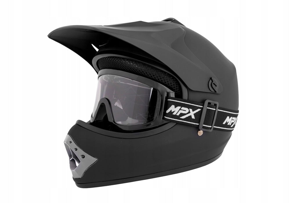 Children's Helmet Cross+Gogle Enduro Mini Quad ATV Cross BMX Scooter M Manufacturer's catalog number MCGKZ02002