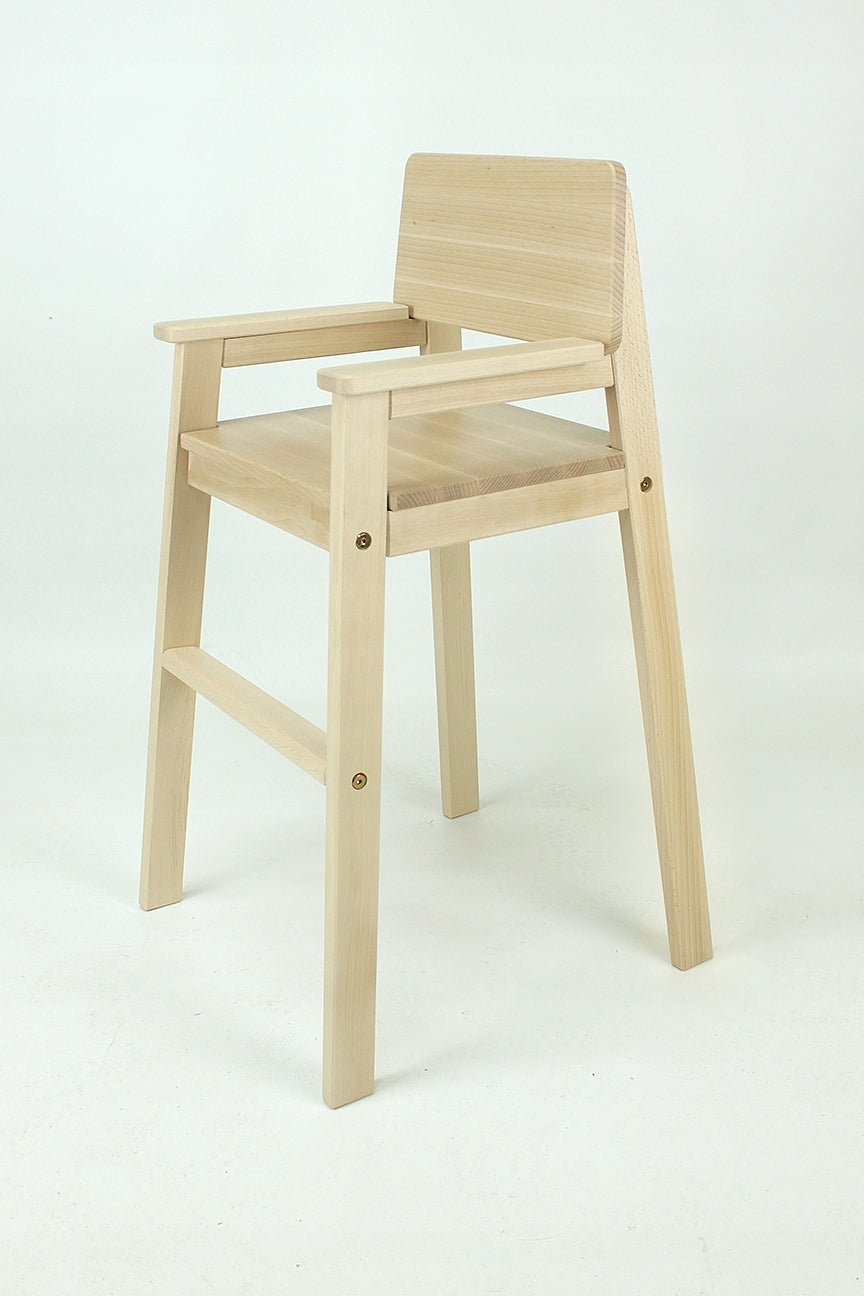 Children's High Chair for Table HANIA Beech Natural Clear Lacquer 01 Packaging status original
