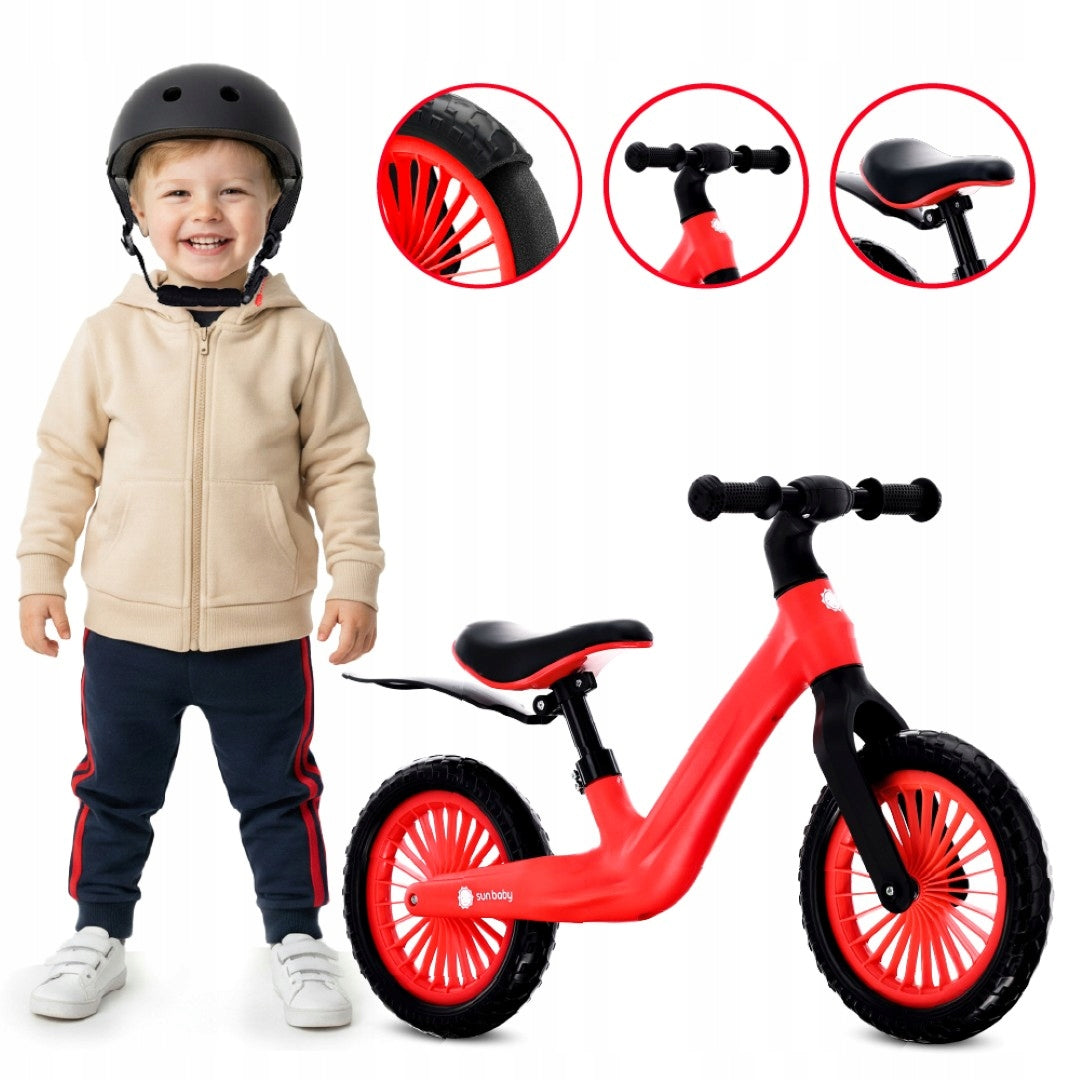 Children's Lightweight Balance Bike 2,5kg SPORT nylon Mudguard foam Packaging status original