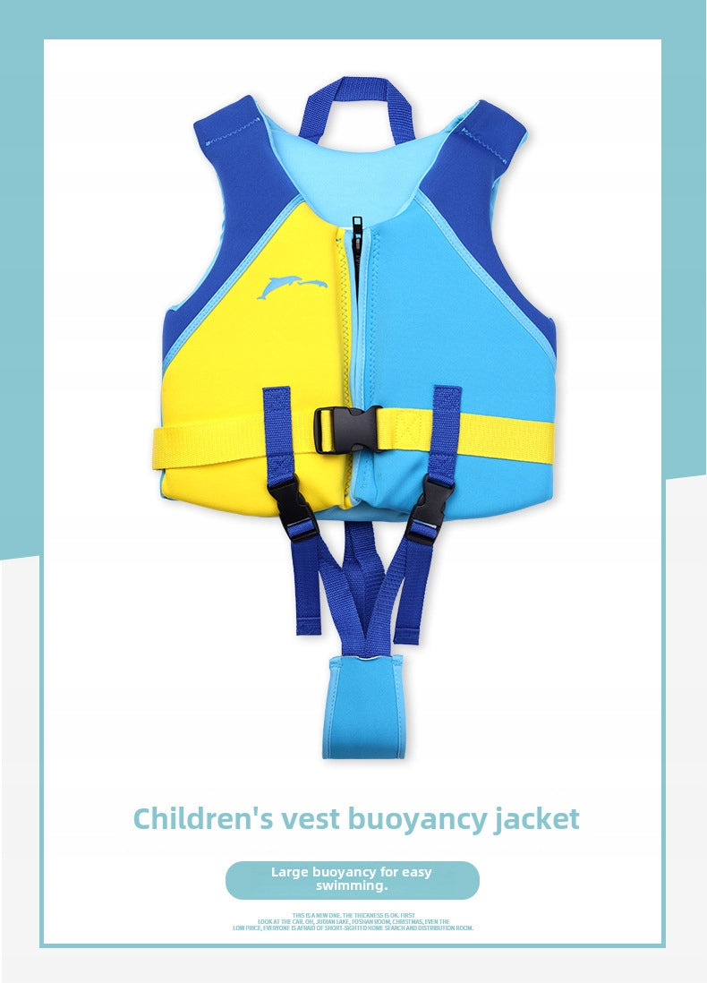 Children's Professional Life Jacket for Boys and Girls Buoyancy Vest Kids For multipurpose